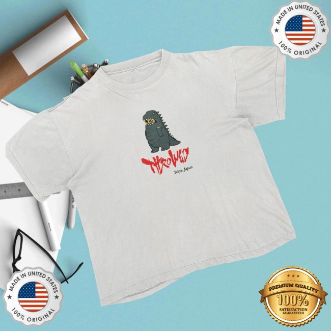 Throwed Store Merch Throwedzilla Tee White Throwed Store Merch Throwedzilla Tee White