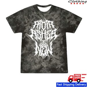 From Ashes To New Merch Store Shop Death Metal Logo T-Shirt Tie Dye