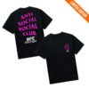 Antisocialsocialclub Merch Store Assc X Ufc Lock Out Tee Black
