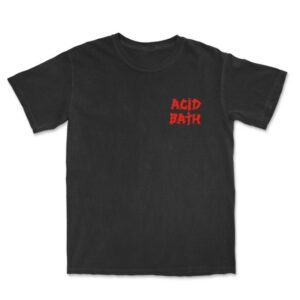 Acid Bath Official Store Merch Clown Skull Tee