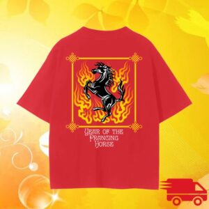 The Red Flags Store Merch Year Of The Horse Tee