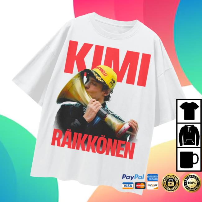 The Red Flags Podcast Merch Store Kimi Raikkonen Tee 3 The Red Flags Podcast Merch Store Kimi Raikkonen Tee