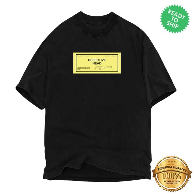 Benny Surge Merch Store Defective Head T-Shirt 3 Benny Surge Merch Store Defective Head T-Shirt