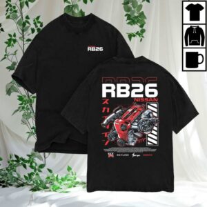 Benny Surge Merch Store Nissan Rb26 T-Shirt