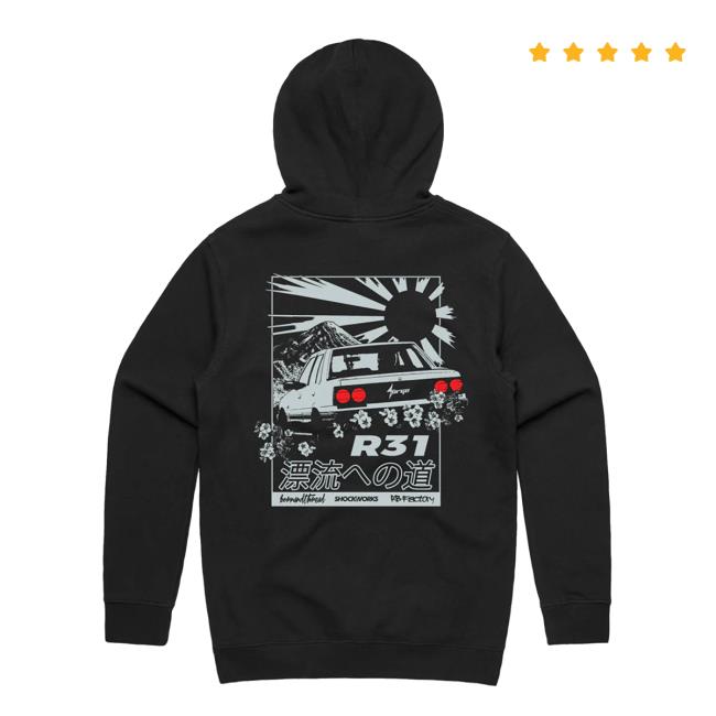 Benny Surge Merch Store Nissan Skyline R31 Hoodie 4 Benny Surge Merch Store Nissan Skyline R31 Hoodie