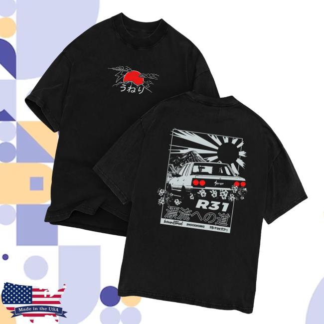 Benny Surge Merch Store Nissan Skyline R31 T-Shirt 3 Benny Surge Merch Store Nissan Skyline R31 T-Shirt