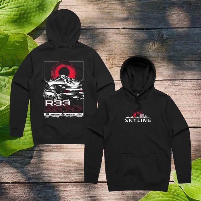 Benny Surge Merch Store Nissan Skyline R33 Hoodie 5 Benny Surge Merch Store Nissan Skyline R33 Hoodie