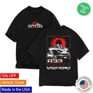Benny Surge Merch Store Nissan Skyline R33 T-Shirt