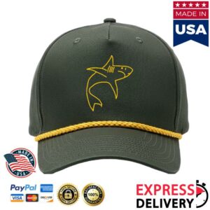 The Front Bottoms Merch Shop Sella Shark Black Rope Hat