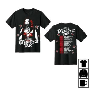 Stella Standing Bear Merch Store Shop Off The Rez Tour T-Shirt