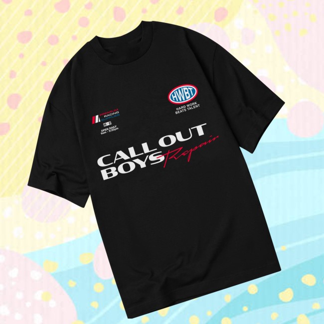 Hwbt Store Merch Repairs Oversized T-Shirt Hwbt Store Merch Repairs Oversized T-Shirt