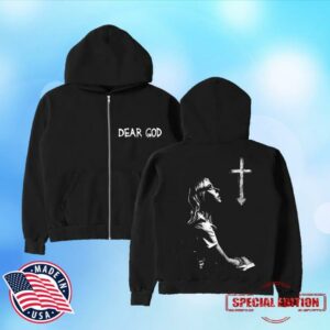 The Pretty Reckless Shop Merch Dear God Zip Hoodie