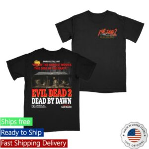 Graveyard Goods Shop Merch Evil Dead 2 The Cabin Shirt