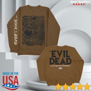 Graveyard Goods Shop Merch The Evil Dead 81 The Book Crewneck