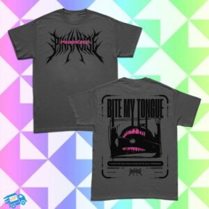 Pinkishnoise Merch Store Bite My Tongue Tee