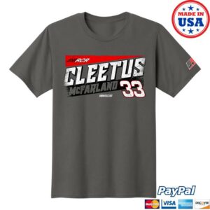 Rcrracing Merch Store Cleetus Mcfarland Rcr No. 33 Lifestyle 3-Spot Tee