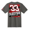 Rcrracing Merch Store Cleetus Mcfarland Rcr No. 33 Lifestyle 3-Spot Tee