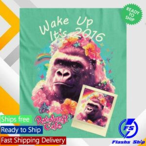 Landrysinc Store Merch Rainforest Cafe Wake Up It’s 2016 Adult Special Edition Tee