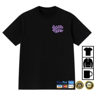 Goodtalk Merch Store Goodtalk Freeloading Tee Black