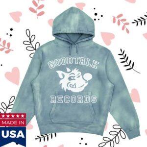 Goodtalk Merch Store Goodtalk Records Hoodie Teal