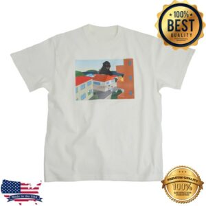 Godzilla Store Merch Ah Godzilla White T-Shirt