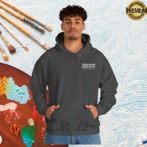 Humane Society Logo Store Merch Support Your Local Animal Shelter Hoodie