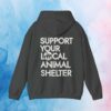 kenny humane society logo store merch support your local animal shelter hoodie