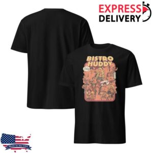 Bistro Huddy Merch Store Bistro Huddy Full Staff Short-Sleeve Unisex T-Shirt