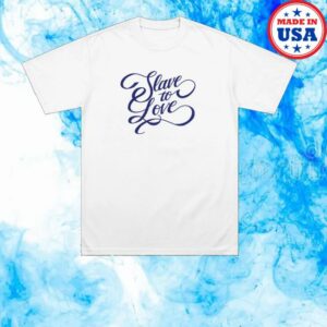 Bryan Ferry Merch Shop Slave To Love T-Shirt