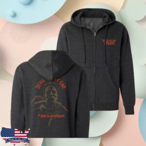 Red Clay Strays Merch Store Red Clay Strays Tracks Devil In My Ear Zip Hoodie