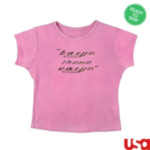 Sports Team Merch Store Boys These Days Pink Unisex Tee