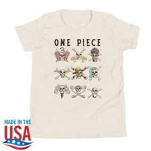 Netflix Shop Merch One Piece T-Shirt Season 2 Skulls
