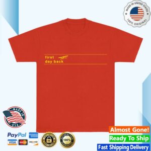 First Day Back Merch Store Plane Tee