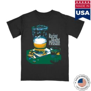 Hello Merch Store Racing Mount Pleasant Beer Glass T-Shirt