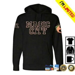 Magic City Merch Store Atlanta Peach All Star Hoodie