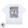 Wndrr Merch Store Decade Box Fit Tee White