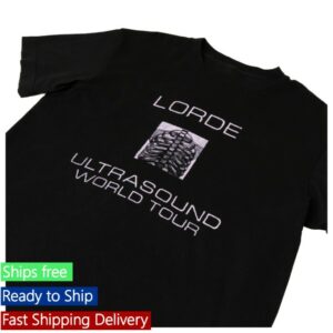 Lorde Store Merch 2025 Ribcage Dateback Tee Lilac