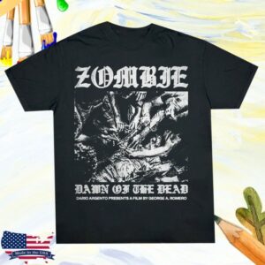 The Cultofcult Store Merch Dawn Of The Dead 1978 Argento T-Shirt