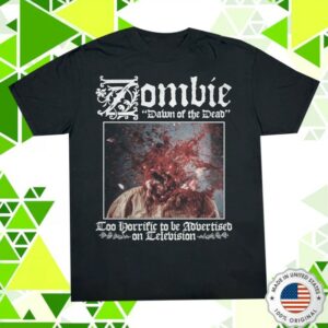 The Cultofcult Store Merch Dawn Of The Dead 1978 Television T-Shirt