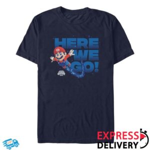 Amc Theatres Merch Store The Super Mario Galaxy Movie Here We Go T-Shirt