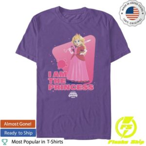 Amc Theatres Merch Store The Super Mario Galaxy Movie I Am The Princess T-Shirt