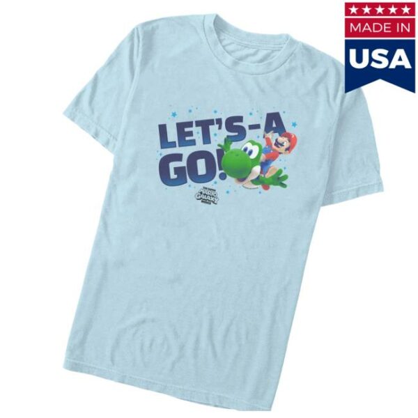 Amc Theatres Merch Store The Super Mario Galaxy Movie Let's-A-Go T ...