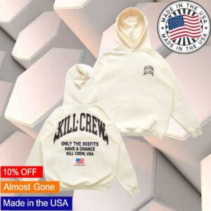 Kill Crew Merch Shop Oversized Lux Chrome Hoodie