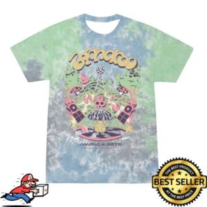 Bonnaroo Store Merch Fountain Party Tie Dye Tee