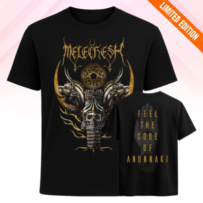 Melechesh Store Merch T-Shirt Anunnaki Melechesh Store Merch T-Shirt Anunnaki