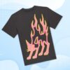 Ripndip Clothing Merch Store Lakai Ripndip Pink Flame Tee
