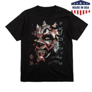 Heroes & Villains Merch Store Star Wars Darth Maul Portrait Forge Tee