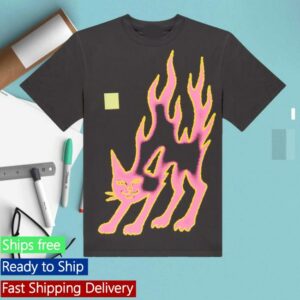 Ripndip Clothing Lakai Ripndip Pink Flame Tee
