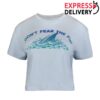 Ocearch Merch Store Ladies Wave Crop Tee