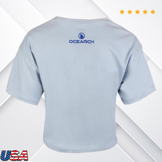 Ocearch Merch Store Ladies Don't Fear The Fin Crop Tee 4 Ocearch Merch Store Ladies Don't Fear The Fin Crop Tee